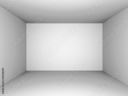 Wallpaper Mural Empty room Torontodigital.ca