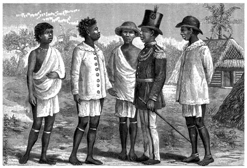 Naklejka Indigenous - 19th century