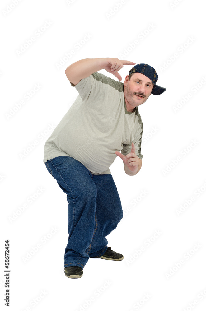 Fototapeta premium He is experienced hip hop teacher