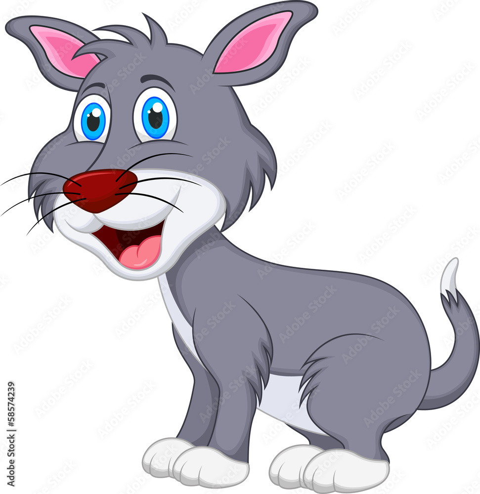 Cat cartoon character