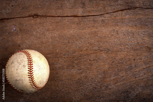 Canvas Print Baseball game background