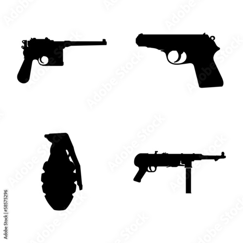 Weapons Silhouettes