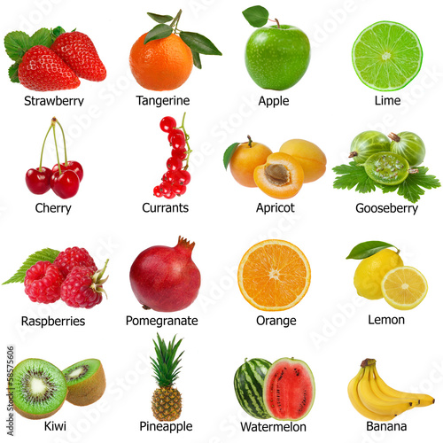 A collection of 16 Fruit