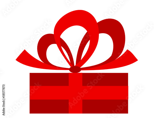 Rotes Geschenk