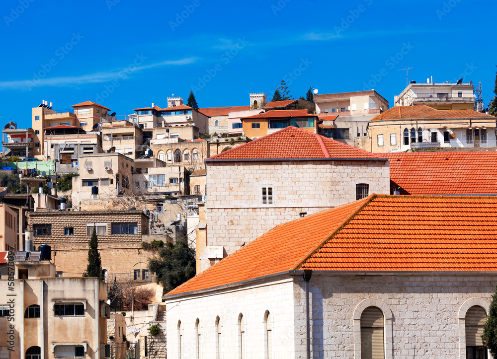 Roofs of Old City in Nazareth
