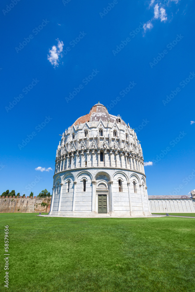 Battistero Pisa, Piazza del Duomo