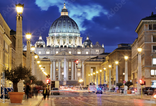 St. Peter, Via della Conciliazione, Rome photo