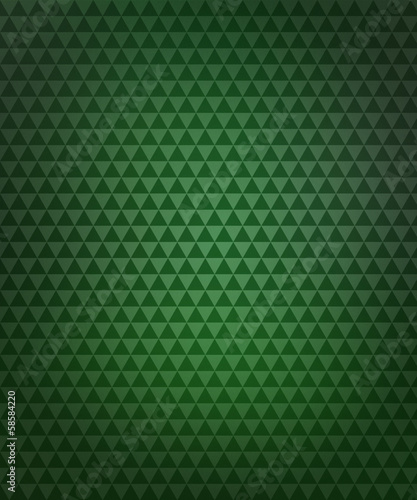 Green Triangles Pattern Background