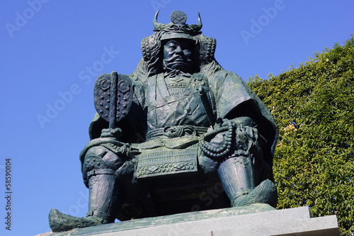 武田信玄公の銅像