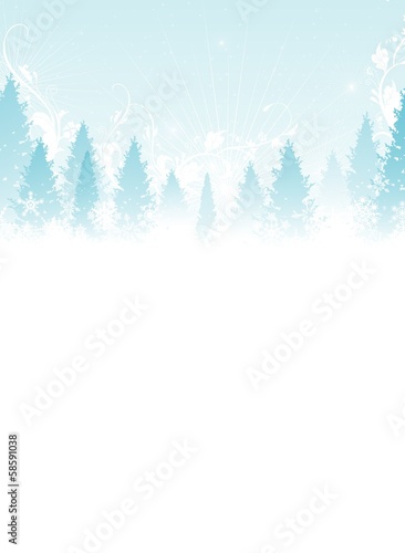 Beauty Winter Background