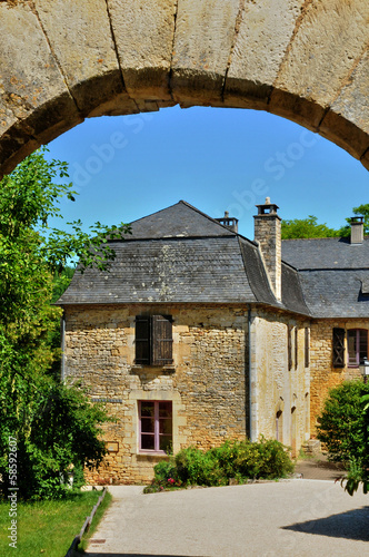 France, picturesque village of Saint Amand de Coly photo