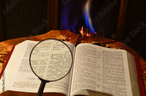 Fireside bible study