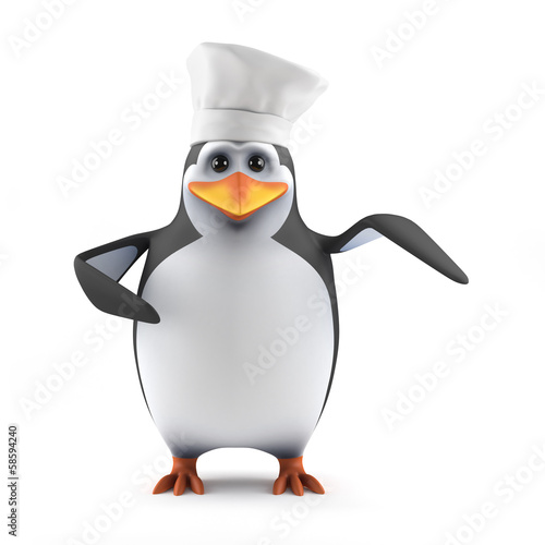 Penguin is a world renowned chef © Steve Young