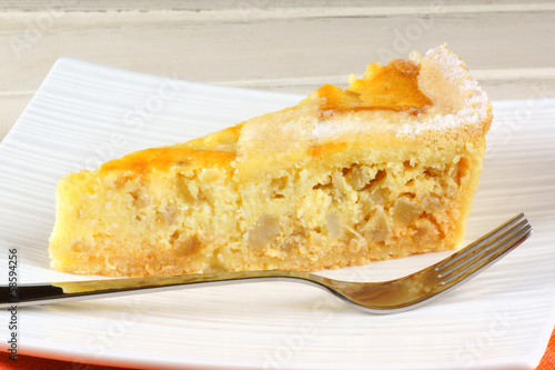 Photos Slice of Neapolitan Pastiera tart