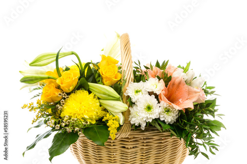 Fototapeta Naklejka Na Ścianę i Meble -  Blumenkorb 3