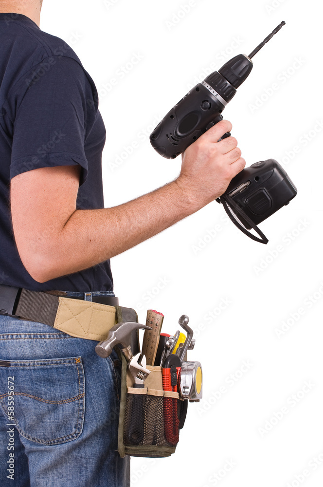Blue collar worker. Blue collar worker.