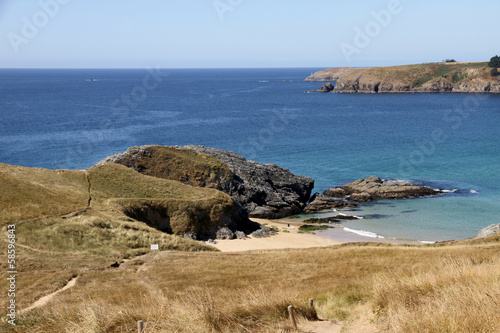 Plage , Belle ile en mer photo