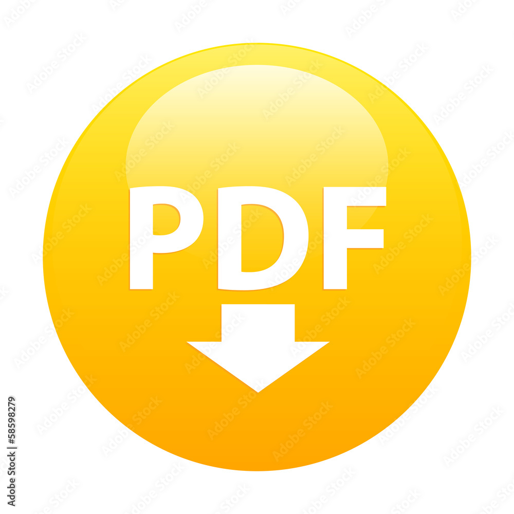 bouton internet PDF downloading icon orange bouton internet PDF downloading icon orange