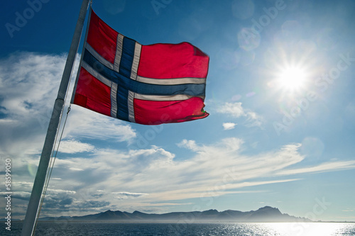 norwegische Flagge