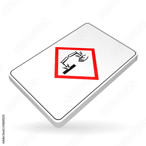 karte v4 ghs symbol aetzwirkung I