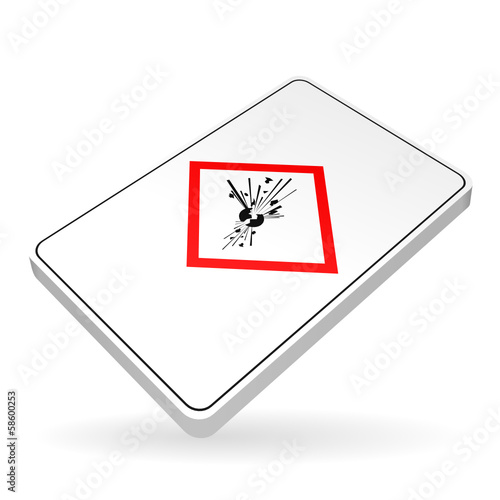 karte v4 ghs symbol explosiv I