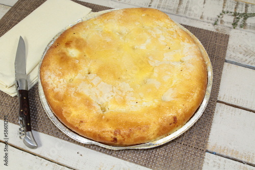 Bild auf Leinwand tarte au sucre