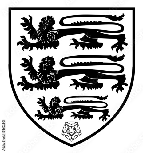 British Three Lions Crest