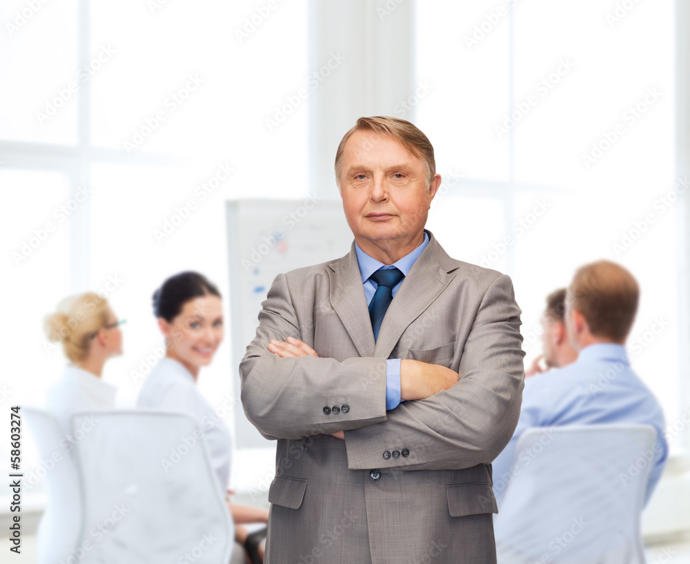 serious businessman or teacher in suit serious businessman or teacher in suit