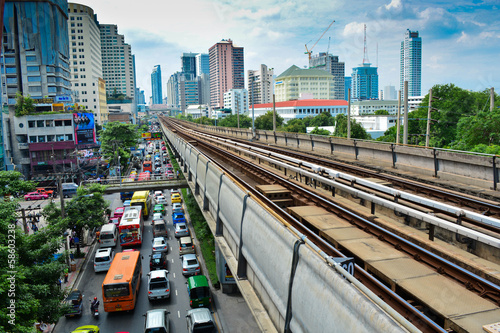 cityscape in Bangkok , Thailand
