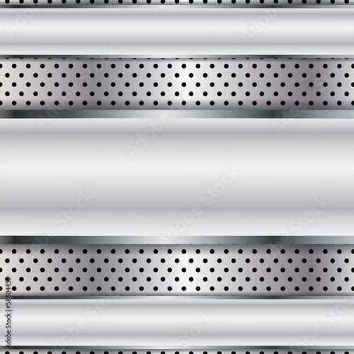 Abstract background, metallic brochure