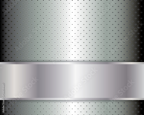Abstract background, metallic brochure