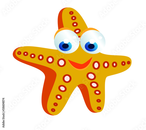 starfish cartoon