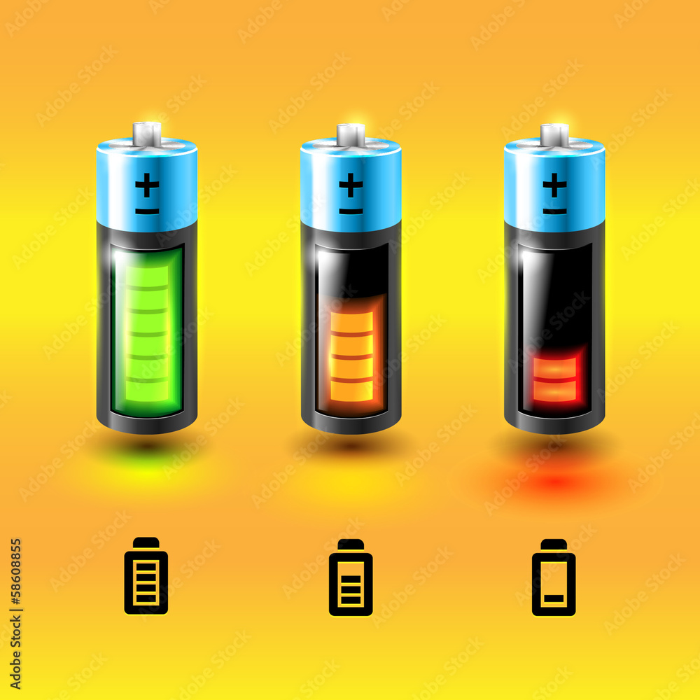 Set of vector batteries. Charge conditions. Set of vector batteries. Charge conditions.