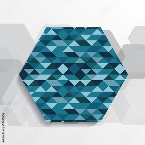 Abstrakte geometrische Gestaltung