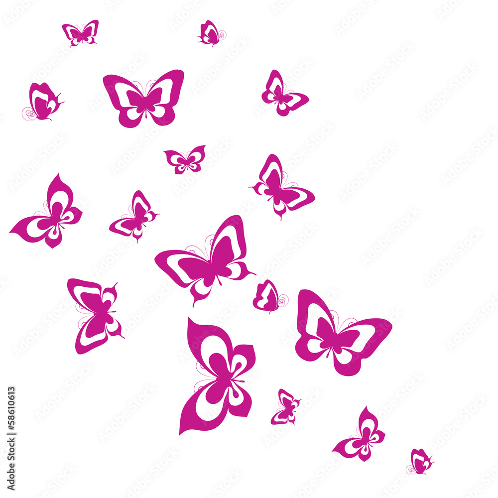 butterflies design