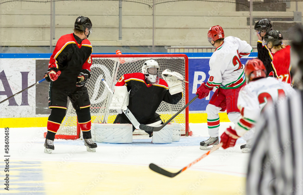 Obraz premium Ice Hockey Game