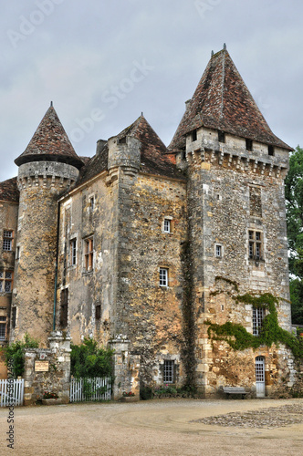 France, picturesque village of Saint Jean de Cole photo