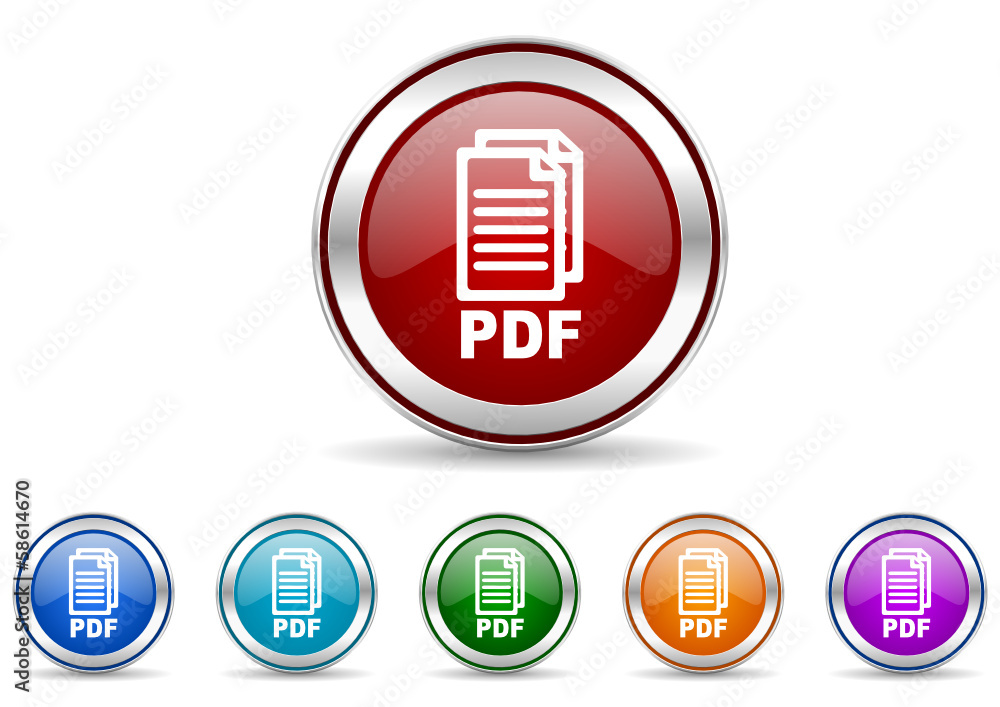 pdf vector icon set pdf vector icon set