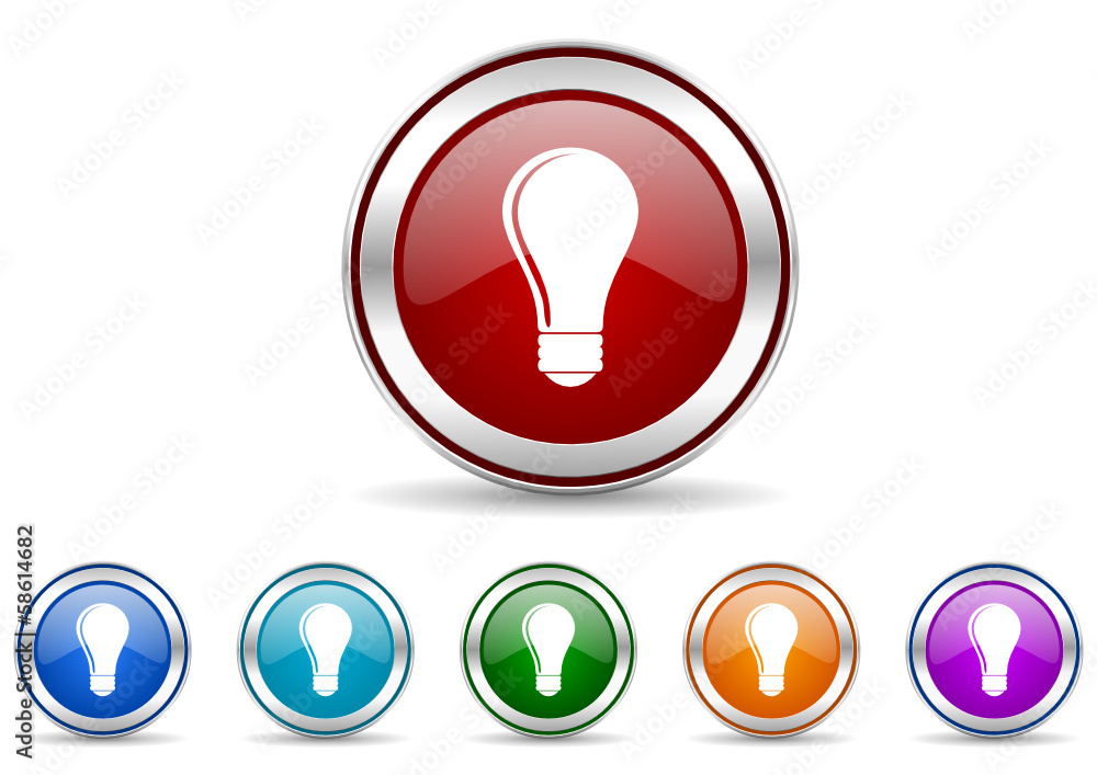 bulb vector icon set bulb vector icon set