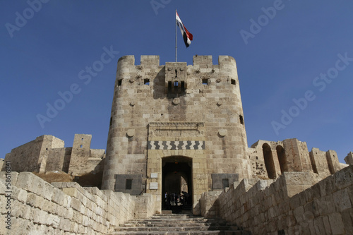 Aleppo Citadel Gate