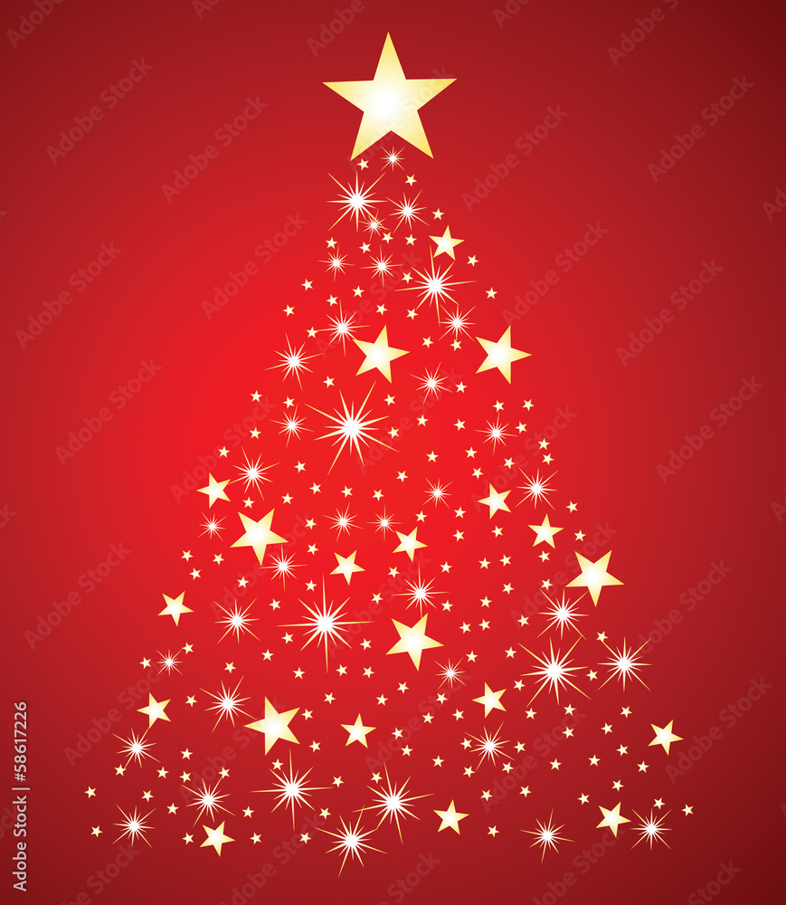 Sapin de noël étoilé Sapin de noël étoilé