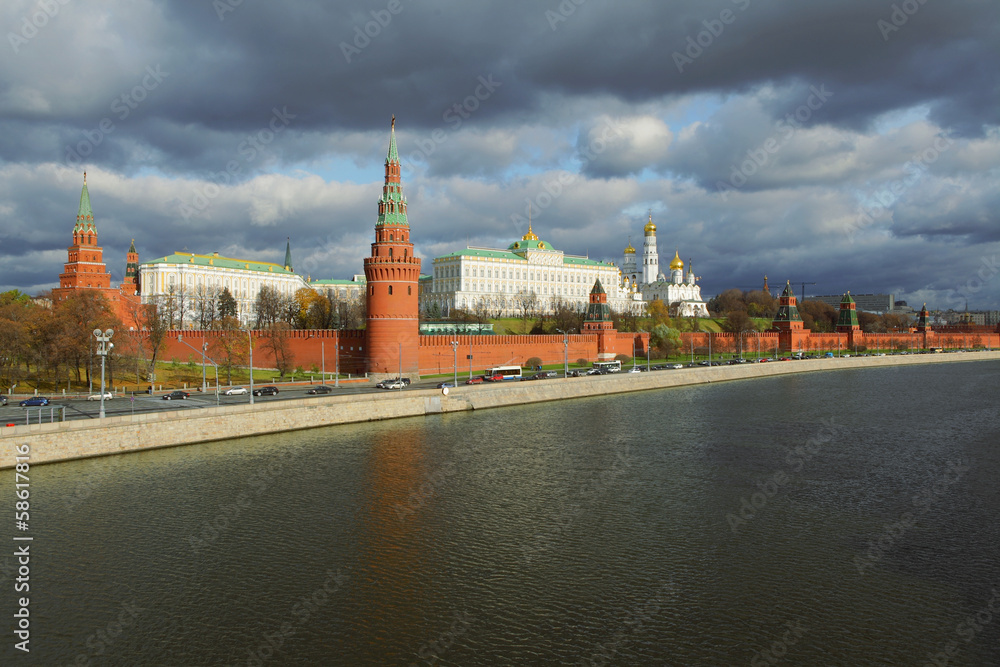 Moscow Kremlin. Autumn.