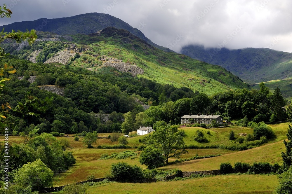 Isolated Farm below the Fells Isolated Farm below the Fells