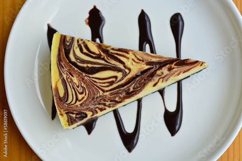 marble cheesecake