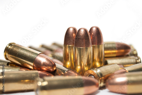 Fotografija 9mm bullets