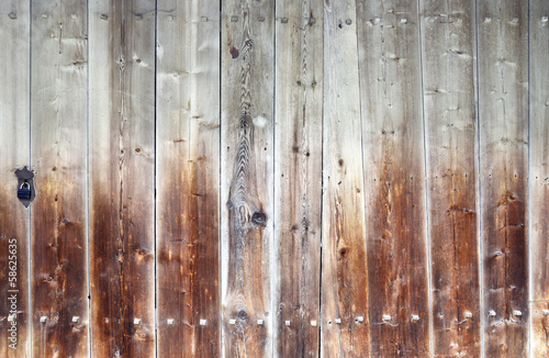 Wooden wall of old boards