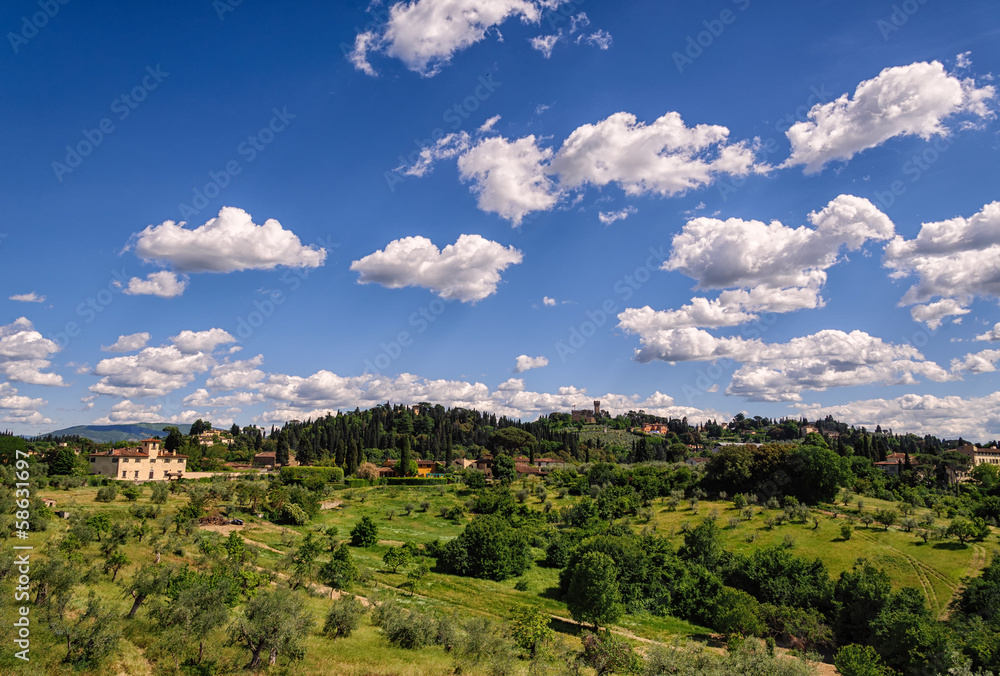 Landscape near Florence