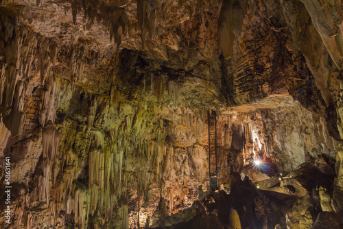 Wonder Cave Interior With Elevator