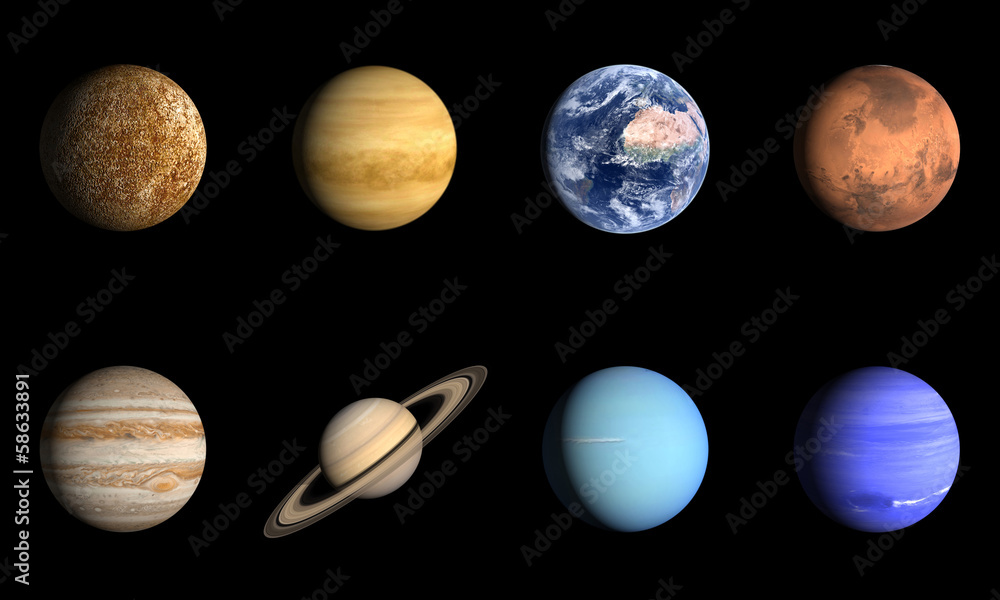 Planets of the Solarsystem Planets of the Solarsystem
