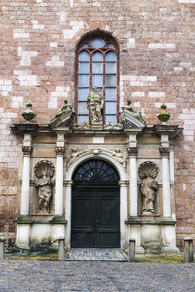 Detail of the Cathedral of St Peter in Riga